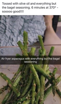 asparagus with everything but the bagel seasoning