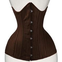 Description Steel Boned Underbust Cotton Corsets are made up of 100% satin material outside and cotton twin material inside. It is an amazing quality corset which is very comfortable to wear. It can reduce your waist size up to 5 inches. Steel Boned Underbust corset is perfect for getting an hourglass figure. It consists of four rigid steel plates and around twenty flexible steel bones around it. All the chrome material used on this corset is 100% rust-free. It has laced back around the waist. P Brown Underbust Corset Dress With Corset Back, Brown Overbust Corset Dress With Corset Back, Fitted Brown Corset Dress, Brown Fitted Corset Dress, Brown Underbust Corset With Corset Back, Brown Fitted Corset Dress With Corset Back, Fitted Brown Corset Dress With Corset Back, Brown Fitted Underbust Corset Dress, Cotton Overbust Corset Dress