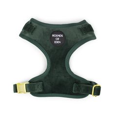 Olive Green Velvet Harness - XSmall