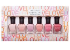 DEBORAH LIPPMANN MAKE ME BRUSH NAIL POLISH BUNDLE  GEL LAB PRO COLOR 6 BOTTLES At .27 Fl Oz Condition is "New with box" Great Bargain ! Free Shipping !!! Product Details Gel Lab Pro Color formula. Limited-edition six-piece set featuring cheerful blush hues. Embrace the nostalgia of feeling your heart pitter-patter at that very first electrifying moment. From secret glances across the room to accidental soft touches, this set was inspired by the embarrassing, yet wonderfully romantic instance whe Blush Nail Polish, Deborah Lippmann Nail Polish, Blush Nails, Nail Polish Sets, Deborah Lippmann, Pink Petals, Makeup Reviews, Nail Lacquer, Gel Polish