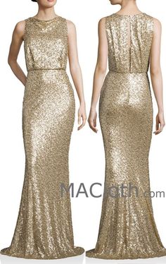 Gold Glitter Bridesmaid Dresses, Gold Dress Long Classy, Gold Gown Dress, Long Gold Bridesmaid Dresses, Gold Sparkle Dresses, Mermaid Tank, Blush Wedding Gown, Sequin Bridesmaid, Gold Wedding Dress