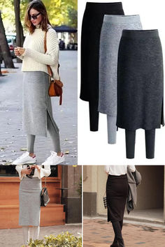 Give you the comfortable warm coverage in winter, protection against cold weather. Designed to add warmth and style without bulkiness! Leggings With Dress, Winter Leggings, Cold Weather, Sewing Projects, Women's Clothing, Leggings, Sewing, Clothes For Women, Clothes