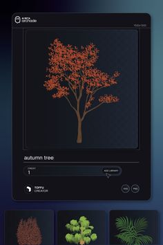 an image of a tree that is on the screen