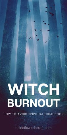 How To Deal With Witch Burnout: Get rid of spiritual exhaustion with a few easy tips. Witches can become frustrated and tired of their spiritual practice over time. Focusing on self care and finding the fun in magic are two ways to deal with burnout in witchcraft. Witch self care tips. Spiritual practice. Spiritual awakening. Spiritual energy growth. Spiritual healing. Metaphysical spiritual inspiration. #witchcraft #selfcare #witch #pagan #wicca #paganism #wiccan #occult Spiritual Exhaustion, Energy Witchcraft, Witchcraft Grimoire, Pagan Practices, Growth Spiritual, Eclectic Witchcraft, Chaos Magick, Beginner Witch, Witch Things