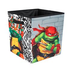 an image of teenage mutant ninjas storage bin