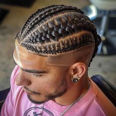 41 Coolest Braids for Men Right Now Fades For Black Men, King Hairstyle, Dreadlock Styles For Men, Man Braid, Men Dread Styles, Mens Dreadlock Styles, Taper Haircut, Braids For Men, Boy Braids