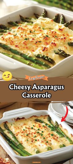 an image of cheese asparagus casserole