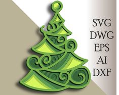 This is a digital product Multilayer Christmas Tree - 3D layers. This unique Christmas Tree design consists of six separate layers. You can use a 3D Christmas Tree design to decorate your home or to diversify the interior at work. Also, the multi-layered Christmas Tree will be the most unique gift for family and friends among other gifts. This vector design is for cutting with a CNC laser machine, as well as for cutting paper with Silhouette, Cricut and other machines. Feel free to contact me if Tree Cut, Christmas Card Ornaments, 3d Christmas Tree, Paper Christmas Ornaments, 3d Mandala, Christmas Vinyl, Unique Christmas Trees, Easter Design, Paper Christmas