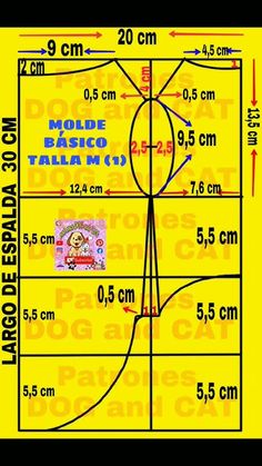 an image of a diagram with measurements for the top and bottom half of it in yellow