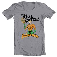 Aquaman T-shirt Retro Super Friends DC comics graphic Justice League tee DCO582- Comics and Cartoons T-shirts Retro Gray T-shirt With Letter Print, Retro Gray Letter Print T-shirt, Retro Pre-shrunk T-shirt For Fan Conventions, Retro Gray T-shirt With Screen Print, Gray Graphic Top For Fan Merchandise, Retro Gray Top With Graphic Print, Retro Gray Graphic Print Top, Retro T-shirt With Screen Print For Fan Conventions, Gray Graphic T-shirt For Fan Merchandise