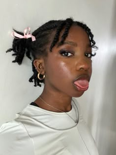 Hairstyles For Short Twists Natural Hair, Cornrow Hairstyles For Short 4c Hair, Mini Twists Natural Hair Short 4c, Short Mini Twist Hairstyles, 4c Styles, Coquette Skincare, Vogue Beauty Secrets, Quick Natural Hair Styles