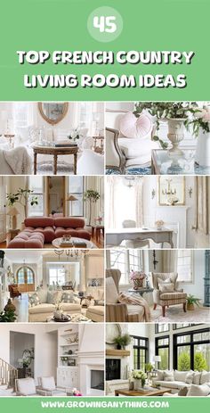 the top french country living room ideas