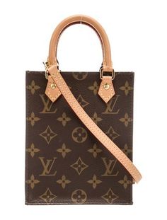 Louis Vuitton Bucket BagBrown Coated CanvasLV MonogramBrass HardwareLeather TrimRolled Handles & Single Shoulder StrapLeather Trim EmbellishmentCanvas Lining & Single Interior PocketOpen TopIncludes Dust Bag Lv Monogram, Tote Handbags, Print Patterns, Dust Bag, Women Handbags, Handles, Louis Vuitton, Monogram, Trim