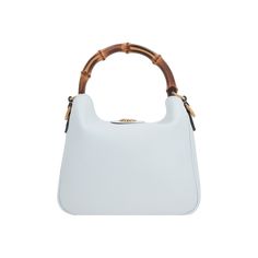 GUCCI-Diana Small Grainy Leather Handbag -JOHN JULIA. Gucci Diana Bag Mini, White Bags With Gold-tone Hardware And Round Handle, White Gucci Bag With Handles, Gucci Top Handle Bag With Gold-tone Hardware, Gucci Double Handle Bags With Gold-tone Hardware, Snow Light, Makeup Travel Case, Woman Bags Handbags, Travel Makeup