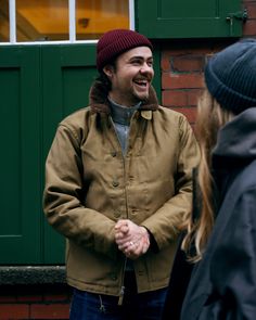 Is there anything better than an N-1 Deck Jacket to keep you warm through winter? Freewheelers version has been painstakingly recreated as faithfully as possible, with a full alpaca lining to keep you cosy - even if you're in the middle of the Atlantic! Deck Jacket, Alpaca, Shoe Bag, Clothes