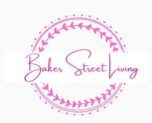 the logo for baker street living