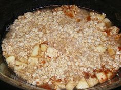 the food is prepared and ready to be cooked in the pot on the stove top