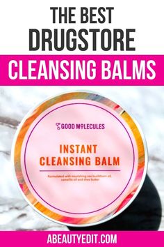 Today drugstores offer excellent quality facial cleansing balms that rival some high-end cleansers. They are formulated to remove makeup, dirt, and oil with ease. These cleansing balms are a great addition to your skincare routine as a first cleanse in a two-step double cleanse. Double Cleanse, Drugstore Skincare, Sea Buckthorn Oil, Camellia Oil, Cold Cream, Remove Makeup, Sea Buckthorn