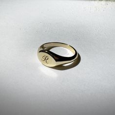 HOW TO PLACE YOUR ORDER; Select the metal finish you would like for your ring to be, and then provide the desired font and letter you would like. You can have up to 3 letters engraved on the ring but they must all be the same font. Letters will be engraved in the order that they are provided and will all be the same font size (No monogram style without specifically requesting in messages). Gold Letter Ring, Minimalist Initial Ring With Engraving For Promise, Personalized Round Signet Ring For Promise, Personalized Adjustable Symbolic Signet Ring, Vintage Adjustable Initial Ring Personalized, Adjustable Symbolic Personalized Signet Ring, Personalized Adjustable Initial Ring, Adjustable Personalized Symbolic Signet Ring, Adjustable Personalized Initial Ring