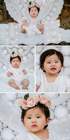 First Birthday Session | Christina Freeman Photography Boys First Birthday Party Ideas, Birthday Pics, One Year Birthday, White Lace Romper