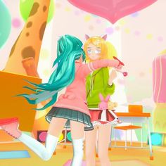 The Third Wheel, Rainbow Images, Rin Kagamine, Project Diva, Party Rock, Dearly Beloved, Anime Profile