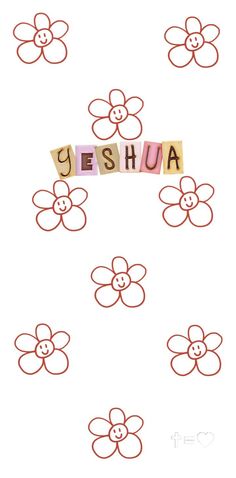 the word beeswaa written in cut out letters on top of flowers and leaves