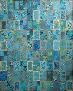 Monochromatic Quilts, Window Quilt, Kaffe Fassett Quilts, Quilt Modernen, Kaffe Fassett Fabric, Batik Quilts, Amy Butler, Contemporary Quilts