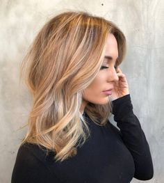 Medium Blonde Hair, Balayage Blonde, Low Maintenance Hair, Brown Blonde Hair, Hair Color And Cut, Trending Haircuts