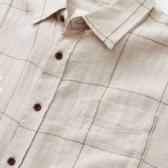 Katin USA: Monty Shirt - Light Gray The Monty Shirt features a custom vintage-inspired checkered pattern atop a breathable cotton/linen button-up woven shirt. DETAILS: 75% cotton / 25% linen blend Allover striped pattern Pocket at left chest Garment washed Clean-finished interior Cotton Grid Pattern Button-up Shirt, Summer Cotton Flannel Shirt For Everyday, Summer Everyday Cotton Flannel Shirt, Everyday Summer Cotton Flannel Shirt, Classic Summer Flannel Button-up Shirt, Classic Summer Button-up Flannel Shirt, Summer Cotton Button-up Flannel Shirt, Fall Cotton Shirt With Grid Pattern, Spring Plaid Linen Shirt