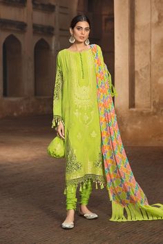 Brand new. 100% Original Maria B Luxe Lawn Main Teri Aan 2022 D-2201-B. Please read the notes below carefully before placing the order. Fabric details. * Jacquard Front, Back and Sleeves * Dyed Trouser * Printed Chiffon Dupatta * Embroidered Organza Ghera Motifs * Embroidered Ghera Lace * Embroidered Sleeve Lace * Embroidered Organza Sleeve Motifs Note: 1) Please select the preferred size from the list or message me if you would like custom made. 2) Size chart is mentioned in the listing pictures. 3) If you choose to purchase the suit in the form of unstitched fabric, you will receive the fabric that is mentioned under fabric details. No extra accessories (faux pearls, beads, laces etc.) will be included in the package. 4) This suit has a longer handling time, if you need it sooner please Maria B Lawn, Designer Brands Fashion, Organza Sleeves, Chiffon Collection, Maria B, Lawn Suits, Pakistani Dress Design, Pakistani Suits, Pakistani Designers