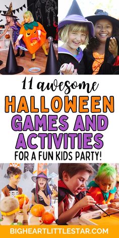 halloween games and activities for kids that are fun to do with the kids at home