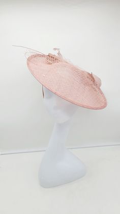 Elegant Blush Fascinator. This will be a great way to add elegance to any,  bridesmaid,  rehearsal dinner,  Wedding guest,  cocktail party, or church outfit. - Rare find - Lightweight  - Ready to ship - Fast Shipping - Free Shipping - Group discount available - Customize by adding different color flowers and or feathers It comes in other colors see their links below: Check my store for styles and colors.  etsy.com/shop/Hatsandpearls Find more at my website for more styles: www.hatsandpearls.com  Reach out to me if you can't find what you are looking for.  I can make cake custom orders and help you style and match your outfit  Tag and share your pictures when you wear and style our hats.  Instagram: @hats_pearls Facebook: Hats Pearls Thank you for visiting! Elegant Cloche Headpiece For Party, Chic Adjustable Fascinator For Garden Party, Fitted Cloche Fascinator For Garden Party, Elegant Fitted Headpiece For Garden Party, Elegant Headpieces For Garden Party, Evening Hat Fascinator For Royal Ascot, Elegant Pink Fascinator For Event, Elegant Pink Fascinator For Events, Elegant Mini Hats For Royal Ascot Party