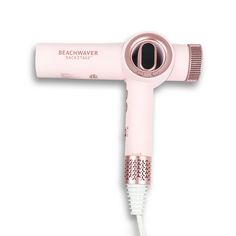 Why You'll Love It Introducing our Beachwaver Backstage™ Dryer. This lightweight dryer is perfect to reduce frizz and static for a healthy, shiny smooth finish! Available in Midnight Rose or Pink Rosegold. Reg. MSRP $229 Curly Color, Hair Appliances, Summer Braids, Midnight Rose, Hair Quiz, Hair Mousse, Flat Iron Hair Styles, Hair Detangler, Candle Diffuser