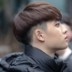 Hair Tips For Men, Exo Hair, Two Block Haircut, Short Fade Haircut, Asian Man Haircut, Low Fade Haircut, Asian Haircut, Korean Short Hair