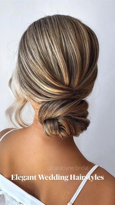 Sophisticated Wedding Hairstyles, High Bun Formal Hairstyles, Straight Hair Styles For Wedding, Up Do For Long Hair, Simple Bridal Updo, Modern Updo Hairstyles, Summer Bridesmaid Hair, Elegant Wedding Hairstyles, Wedding Hair Up