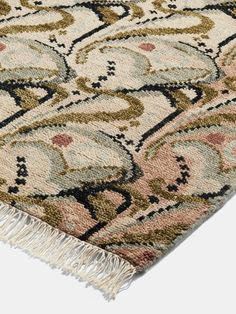 Obie Rug Multi, 90 x 350cm - Soho Home Art Nouveau Rug, Rug Textures, Soho Home, Interior Design Consultation, Rug Guide, Art Nouveau Design, Soho House, Floral Motifs, Floral Rug