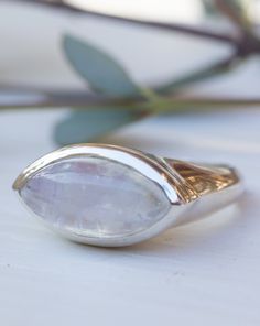 Moonstone Ring ~ Sterling Silver 925 ~ Handmade ~ Gemstone ~ Statement ~ Everyday ~ Hippie ~Bohemian~June Birthstone~ MR266 White Moonstone Ring With Large Stone In Sterling Silver, Silver Marquise Moonstone Ring, Spiritual Moonstone Ring With Large Stone In Sterling Silver, Spiritual Sterling Silver Moonstone Ring With Large Stone, Spiritual Large Stone Moonstone Ring In Sterling Silver, Spiritual Large Stone Sterling Silver Moonstone Ring, White Sterling Silver Moonstone Ring In Celestial Style, Anniversary Moonstone Ring With Large Stone, Sterling Silver Moonstone Ring With Si Clarity For Anniversary