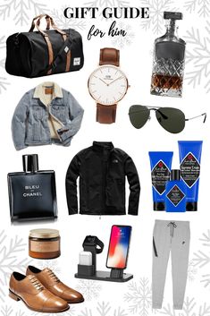 the ultimate gift guide for him from men's wear to women's accessories