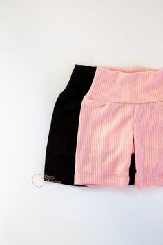 Effortlessly stylish and comfortable, our Pink Ribbed Kids Biker Shorts are a perfect addition to your child's wardrobe. Made with high-quality ribbed fabric, these shorts provide a snug fit and durable wear. Perfect for any activity, these shorts are a must-have for your active little one. Color: Pink Fabric: Ribbed *Fits true to size *Care: To keep your fancy items looking their best, machine wash cold & lay flat to dry Fancy Items, Pink Biker Shorts, Pink Ribbed, Biker Short, Kids Shorts, Black Rib, Pink Fabric, Biker Shorts, Ribbed Fabric