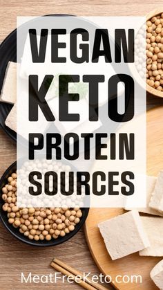 Where Do You Get Protein On a Vegan Keto Diet? – Meat Free Keto | Vegan Keto Recipes Keto Basics, Keto Calculator, Whole Foods Vegan, Pea Protein Powder, Keto Bagels, Vegan Protein Powder