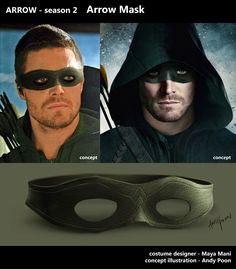 the arrow mask has two different images