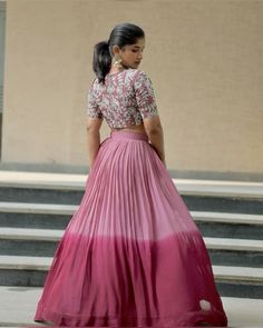 Lehenga - Where Tradition Meets Trendsetting Simple Crop Top Lehenga Designs, Crop Top Lehenga Netted, Lehanga Tops Designs Latest, Crop Top And Skirt Indian Designer, Lehenga Designs Simple Latest, Skirt And Crop Top Indian, Designer Lehanga, Latest Traditional Dresses, Long Skirt Top Designs