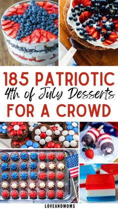 patriotic 4th of july desserts for a crowd