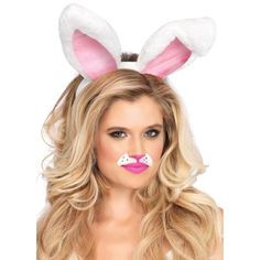 Leg Avenue Plush Bunny Ears : Target Bunny Costume Women, Halloween Bunny Costume, Easter Bunny Costume, Head Profile, Rabbit Costume, Bunny Ears Headband, Easter Bunny Plush, Bunny Costume, Costume Women