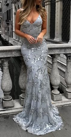 Backless Mermaid Prom Dresses, Gaun Koktail, Sparkly Prom Dress, Evening Dresses With Sleeves, Fashion Gowns, Lace Prom Dress, Sequin Prom Dresses, Dress Sleeve Styles, Senior Prom