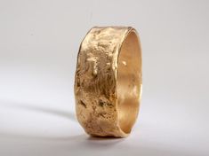 Mens Textured Ring, Hammered 14k Gold Bands, Unique Luxury Hammered Men's Ring, Ceremonial Gold Hammered Rings, Raw Gold Ring, Luxury Hammered Gold Men's Ring, Organic Gold Ring, Gold Ring For Men, Textured Gold Ring