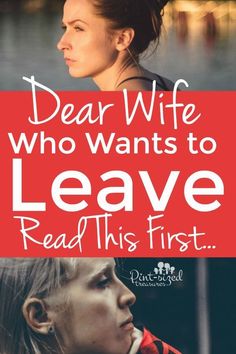 Many wives have thought about leaving their husbands, have you? Read this from Pint-sized Treasures before you make any decisions about marriage and divorce. Think about it. Is leaving really the solution to your problems? Your family needs you. Lying Husband, Dear Wife, Marriage Is Hard, Gods Strength, Broken Marriage, Marriage Help, Best Marriage Advice, Wife Quotes