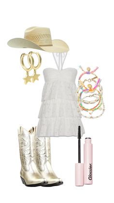 Taylor Swift Halloween Costume Fearless, Eras Tour Outfits Cowboy Hat, Country Eras Tour Outfits, Preppy Eras Tour Outfit, What To Wear To Taylor Swift Eras Tour, Taylor Outfits Concert, Fearless Taylor Swift Outfits, Taylor Swift Concert Outfit Ideas Lover, Taylor Fits