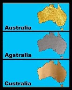 four different countries with the names of them in gold, silver, and bronze foil