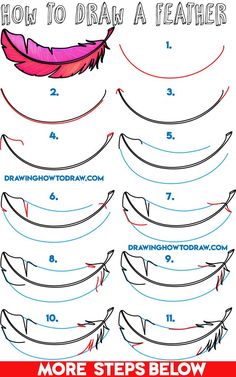 how to draw a feather step by step instructions for beginners and advanced drawing enthusiasts